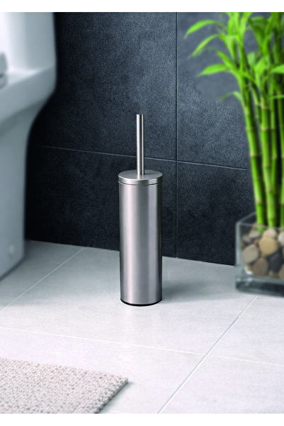 Prima Nova Cigo 2'li Banyo Seti 3 Litre Çelik Çöp Kovası + Tuvalet Fırçası - ...