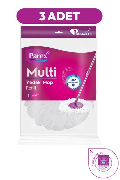 Parex Multi Yedek Mop Üçlü Set