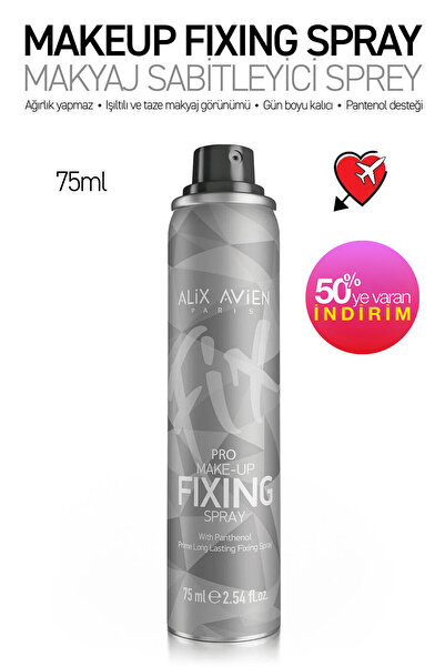 Alix Avien Makyaj Sabitleyici Sprey - Make Up Fixing Spray 75 ML