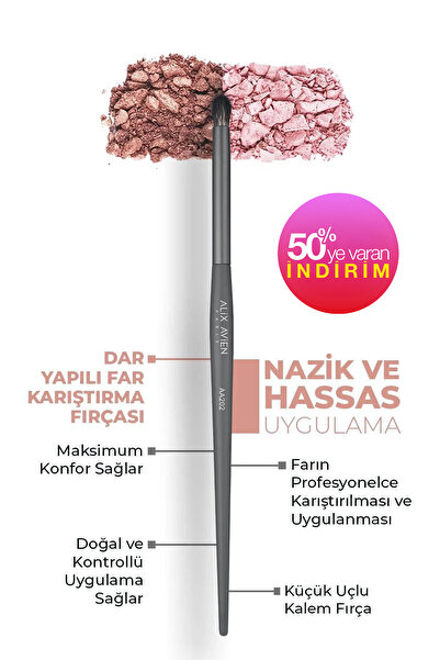 Alix Avien Dar Yapılı Far Karıştırma Fırçası - Pencil Brush AA202