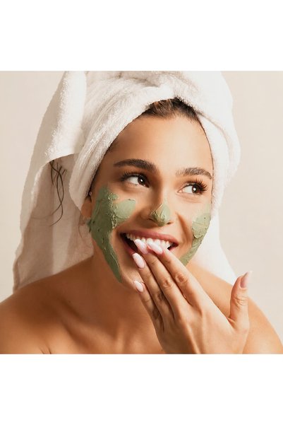 Natural Beauty by Laura Baldini Masca purificatoare cu argila verde GREEN VIBES, 100% ingrediente naturale, ORGANIC & VEGAN, 50 ml