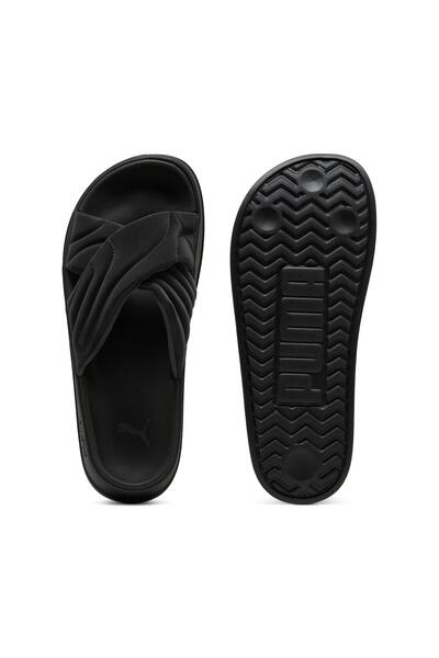 Puma Slaps Puma Leadcat Platform, Black, Women