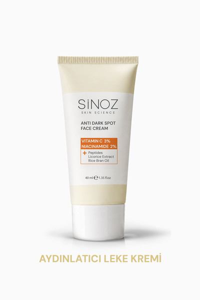 SİNOZ Leke Kremi (VİTAMİN C 3% NİACİNAMİDE 2%) 40 ml