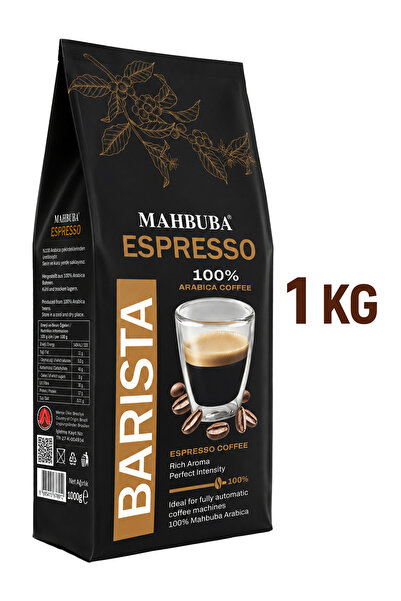 Mahbuba %100 Arabica Barista Espresso Çekirdek Kahve 1kg