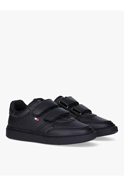 Tommy Hilfiger T3X9-35240-1355 LOW CUT VELCRO SNEAKER 999- SCHWARZ