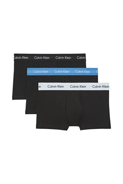 Calvin Klein 0000U2664G ΣΟΡΤΣ ΧΑΜΗΛΟΥ ΚΟΡΥΦΩΜΑΤΟΥ 3 ΤΕΜΑΧΙΑ J7B μαύρο με σχέδ...