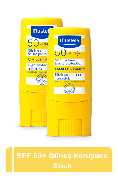 Mustela SPF50+Yüksek Koruma Göz Çevresi Dudak Hassas Bölge Güneş Koruyucu Suy...