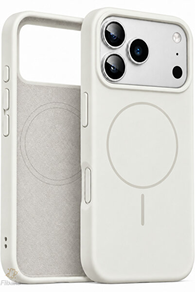 Fibaks iPhone 17 Pro/18 Pro Kılıf MagShield Soft MagSafe Uyumlu Lansman Silik...