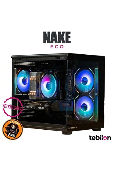 TEBİLON NAKE ECO I AMD 7500F I ASUS DUAL 5060 8GB I ASUS DUAL 5060 8GB I 16GB...