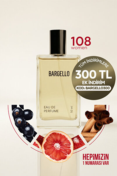 Bargello 108 Kadın Parfüm Floral Edp 50ml