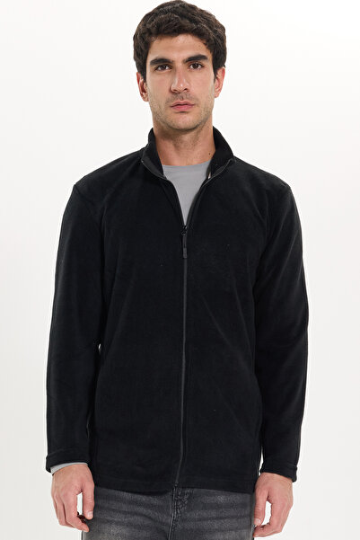 Tudors Unisex Standart Fit Tam Fermuarlı Tüylenmeye Karşı Dirençli Soğuğa Kar...
