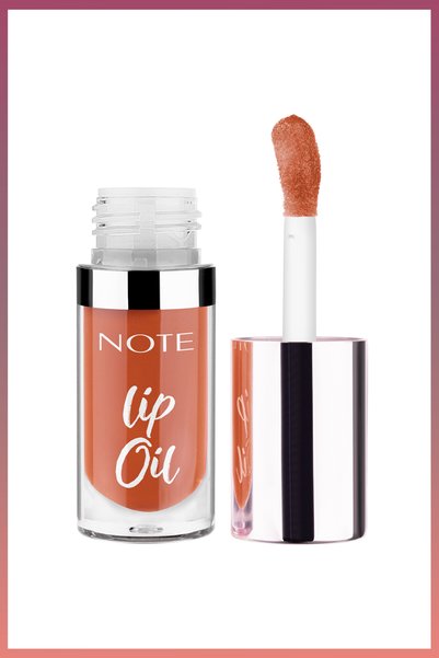 NOTE Lip Oil Moisturizing and Glossy Lip Care Oil - 50 Creamy Caramel - Brown