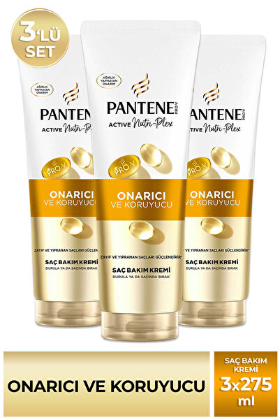 Pantene Pro-V Onarıcı & Koruyucu, Zayıf ve Yıpranmış Saçlar İçin Saç Bakım Kr...