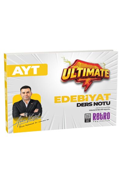 RETRO YAYINCILIK 2027 Model AYT EDEBİYAT DERS NOTU Retro Yayınları