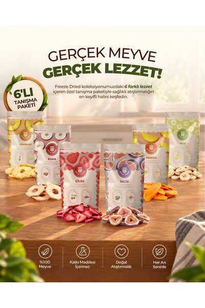 Antep Pazarı Karışık 6'lı Freeze Dried Tanışma Paketi