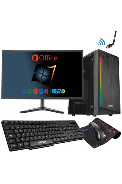 Zeiron Sx35 i7-860 8GB RAM 240GB SSD GT730 4GB Ekran Kartı 18.5" Hazır Sistem Masaüstü Bilgisayar