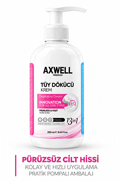 AXWELL Tüy Dökücü Krem Tüm Cilt Tipleri İçin