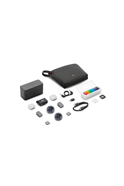 DJI Mic Mini 2 (2 TX + 1 RX + Charging Case) | DJI Türkiye Karacasulu Garanti...
