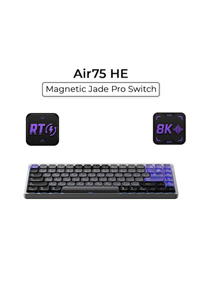NuPhy Air75 HE Hall Effect Magnetic Switch Manyetik Oyuncu Klavyesi