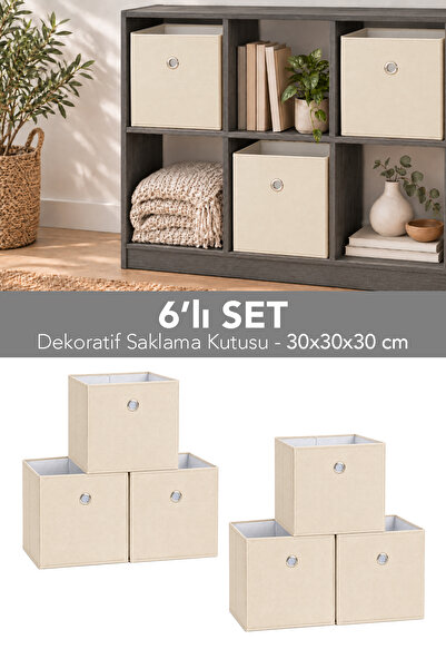 Meleni Home Organizator pentru dulap cu 6 compartimente - Coș organizator pen...