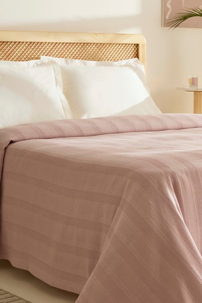 Karaca Home Verona 100% Cotton Double Piqué Powder