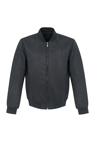 Pierre Cardin Victor Erkek Suni Deri Ceket