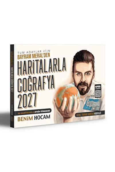 Benim Hocam Yayınları 2027 KPSS AGS Haritalarla Tarih ve Coğrafya Konu Anlatı...