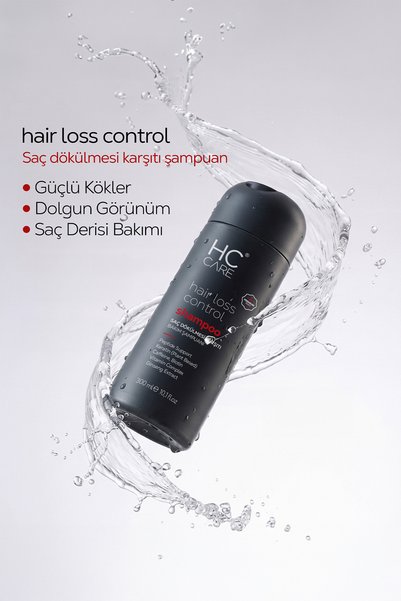 HC Care Hair Loss Control Güçlendirici Dökülme Karşıtı Saç Bakım Şampuanı