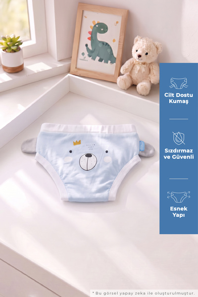Babyjem Soft Alıştırma Külodu Mavi 3 Yaş