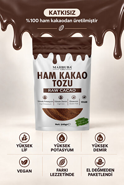 Mahbuba Ham Kakao Tozu 2x140gr - Katkısız