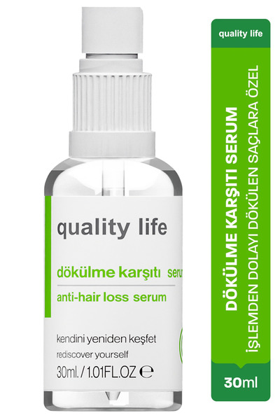 Quality Life Ql Saç Dökülmesine Karşı Serumu ( İşlemden Dolayı Dökülen Saçlar...