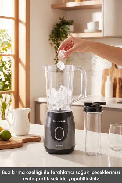 Karaca Blendfit Go Kişisel Smoothie Blender Seti