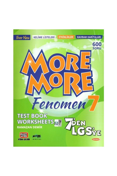 Kurmay Elt Yayınları Kurmay Yayınları Kurmay Elt More And More 7. Sınıf Fenom...