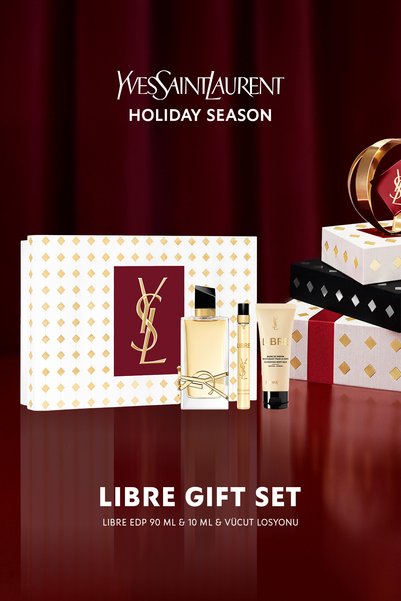 Yves Saint Laurent LIBRE EDP Parfüm Seti - 90ml + 10ml + Vücut Losyonu Hediye...