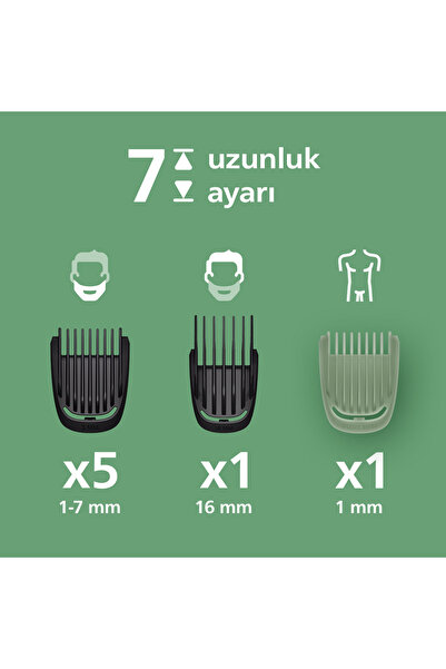 Philips 5000Serisi 10in1, Erkek Bakım Seti,Yüz/Saç/Vücut/Sakal Tıraş Makinesi, Islak&Kuru, MG5922/15