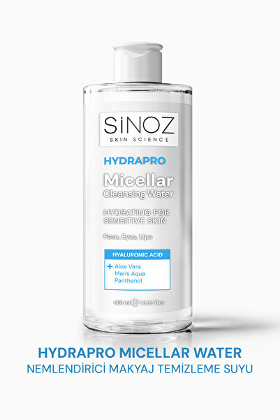 SİNOZ Hydrapro Hassas Ciltler İçin Nemlendirici Micellar Makyaj Temizleme Suy...