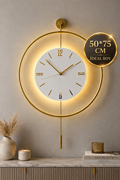 MetaQuartz Aksesuar Timelles Kristal Gold (Özel Seri-Quartz Mekanizmalı) Ledl...