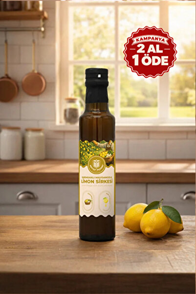 Antep Pazarı Sarımsaklı Maydanozlu Limon Sirkesi - 250ml