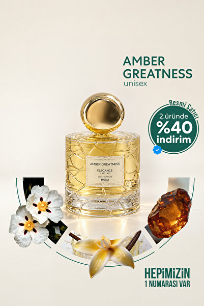Bargello NICHE ELEGANCE AMBER GREATNESS UNISEX 100 ml EXTRAIT DE PERFUME