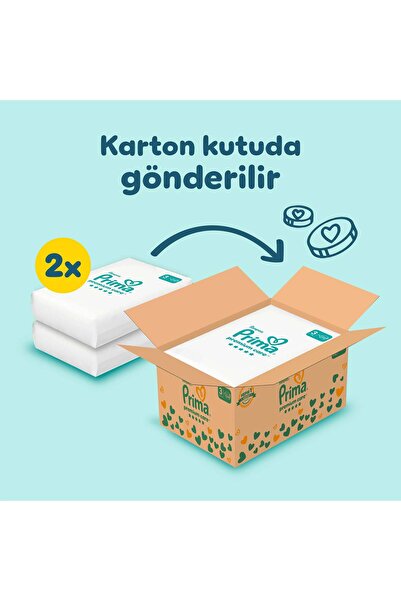Prima Premium Care Aylık Fırsat Paketi 3 Numara 144 Adet Bebek Bezi