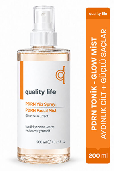 Quality Life PDRN Somon DNA Glow Mist Aydınlatıcı Tonik Dökülme Karşıtı ve Hı...