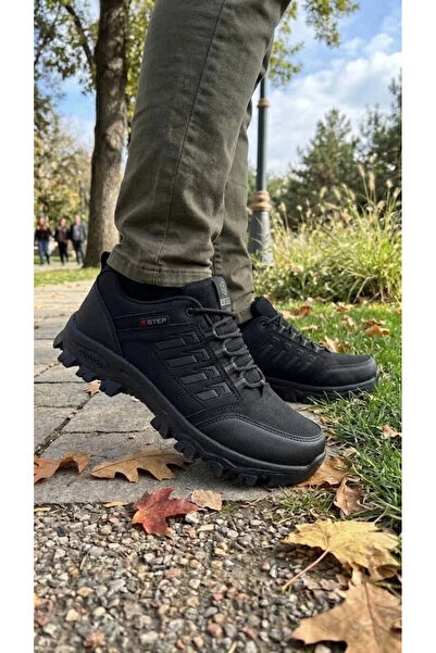 Shubuu Men's Winter Anti-Slip Orthopedic Sole Outdoor Tracking Shoes