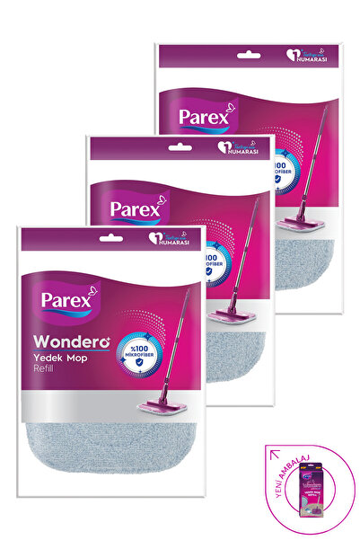 Parex Wondero Yedek Paspas Mop Refill (3 LÜ SET)