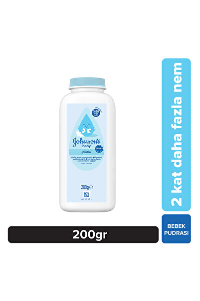 Johnson´s Baby Johnsons Baby Bebek Pudrası 200GR Klasik (%99 Doğal)
