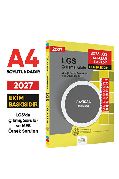 Karakutu Yayınları 2027 LGS 8.Sınıf Çıkmış ve MEB Örnek Soruları Matematik Sa...