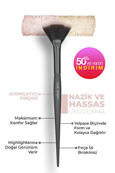 Alix Avien Aydınlatıcı Fırçası - Fan Brush