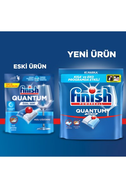 Finish Quantum Özel Seri Bulaşık Makinesi Deterjanı Kapsül Tablet 200 Adet (100 x 2)