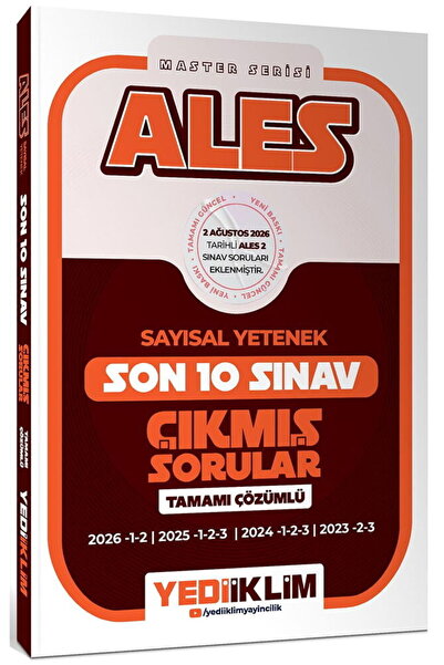 Yediiklim Yayınları Yediiklim Yayınları ALES Master Serisi Sayısal Yetenek Ta...