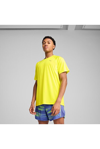 Puma M Run Velocity Tee (Poly) Lemon Sherbert