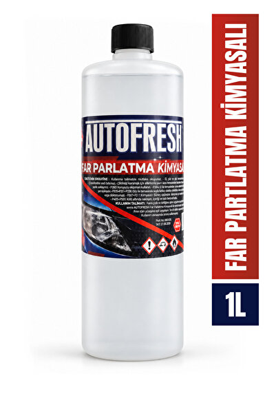 AutoFresh Far Temizleme Solüsyonu Oto Far Parlatma Sıvısı Araç Far Yenileme 1...